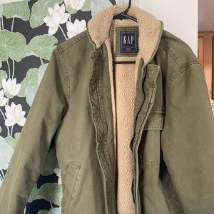 Gap Sherpa-lined jacket